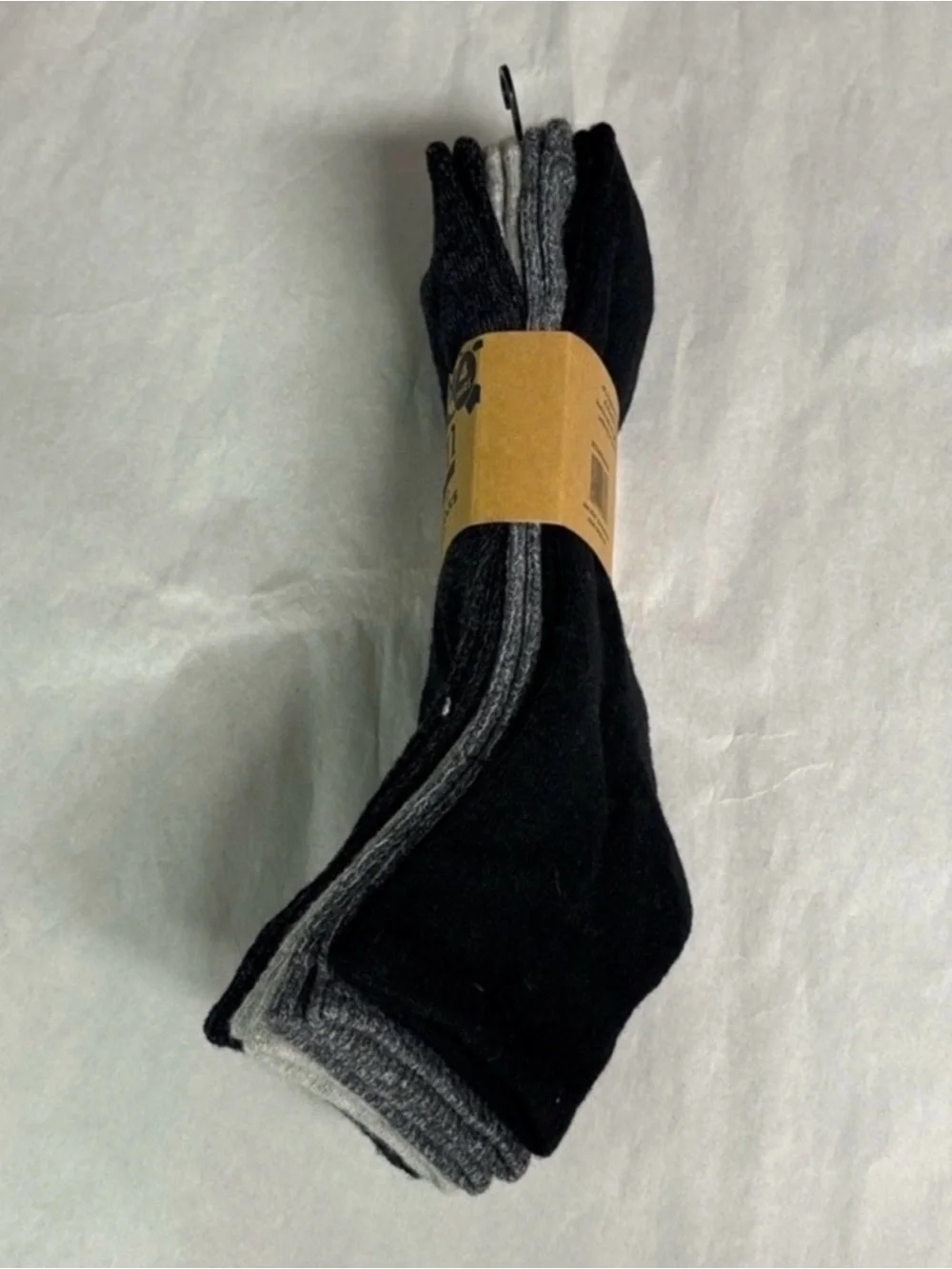 New Born Socks 4 Pair Men’s Wool Blend Quarter Socks Cushioned Casual Activewear
